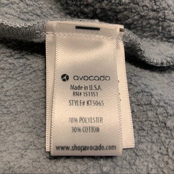 NWT Avocado Pullover Hoodie w/ Sleeve Accent - Picture 10 of 11